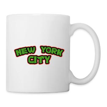 La ville de New York - Mug blanc - blanc - Droite