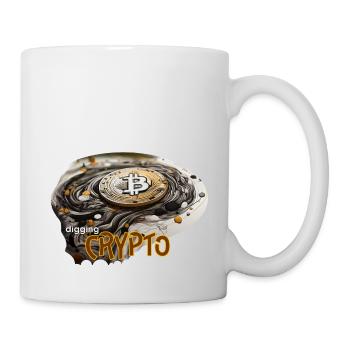 Krypto Währung, crypto digging - Tasse - Weiß - Rechts