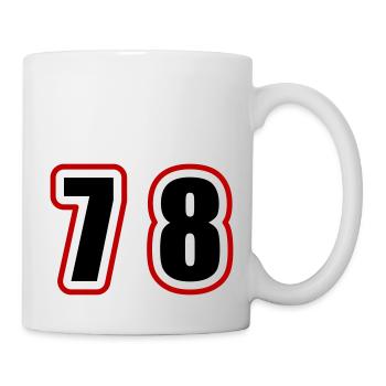 78 Number College - Mug - white - Right
