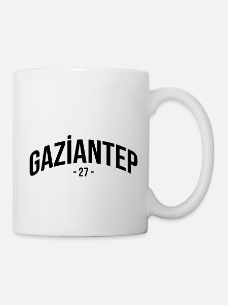 Gaziantep 27 Türkei Turkiye Geschenk Urlaub Antep - Tasse - Weiß