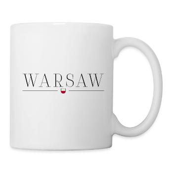 T-shirt de style Varsovie, Pologne - Mug blanc - blanc - Droite