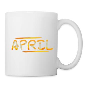 April - Mug - white - Right