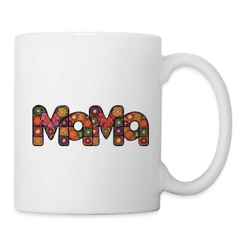Mama Mother's Day Birthday Gift Idea - Mug - white - Right