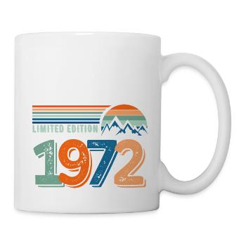 Limitierte Auflage 1972 - Tasse - Weiß - Rechts