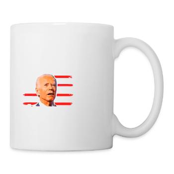 Four More Years Pause - Funny Biden Quote Saying - Mug - white - Right