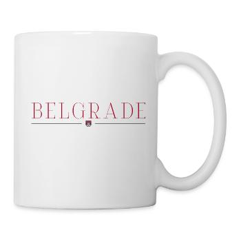 Belgrade, Serbie Style Design T-shirt - Mug blanc - blanc - Droite