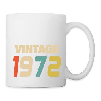1972 Vintage Retro Classic 1972 - Mug - white - Right