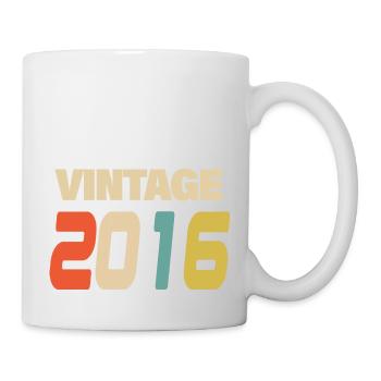 2016 Vintage Retro Classic 2016 - Mug - white - Right