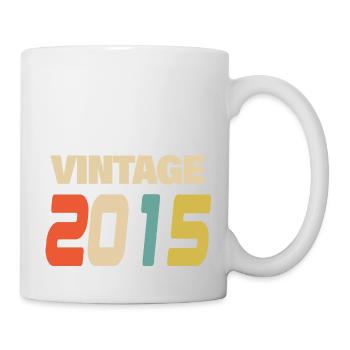 2015 Vintage Retro Classic 2015 - Tasse - Weiß - Rechts