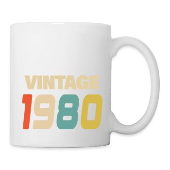 1980's Vintage Retro Classic 1980's - Mug - white - Right