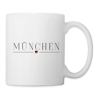 Munich, Allemagne Style Design T-Shirt - Mug blanc - blanc - Droite