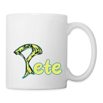 Pete - Tasse - Weiß - Rechts