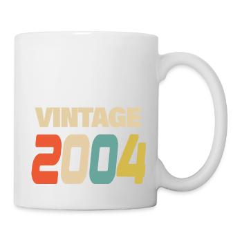 2004 Vintage Retro Classic 2004 - Tasse - Weiß - Rechts