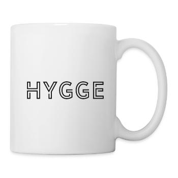 Hygge Style de vie scandinave - Mug blanc - blanc - Droite