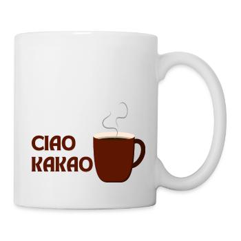 Ciao Kakao - Tasse - Weiß - Rechts