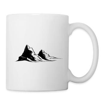 Mountains - Mug - white - Right
