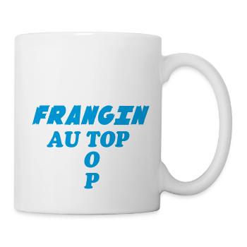 Bruder an der Spitze - Tasse - Weiß - Rechts