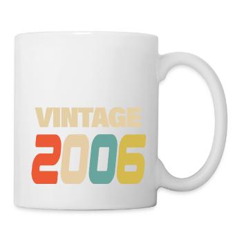 2006 Vintage Retro Classic 2006 - Tasse - Weiß - Rechts