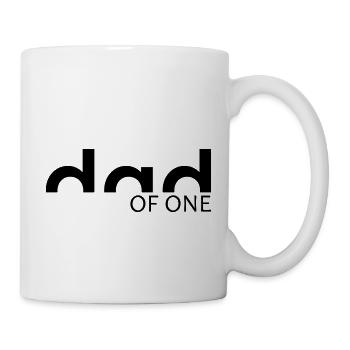 PAPA - Vater von einem - Tasse - Weiß - Rechts