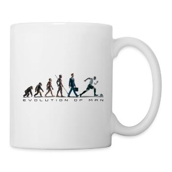 Evolution Football Artboard 1 Exemplaire - Mug blanc - blanc - Droite