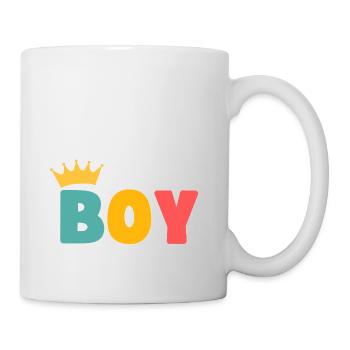 Garçon! Personnalisable - Mug blanc - blanc - Droite
