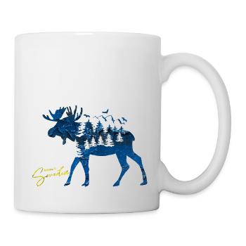 Suède Suède Viking Nordique Scandinavie Solstice d’été - Mug blanc - blanc - Droite