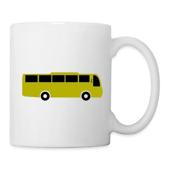 bus - Tasse - Weiß - Rechts