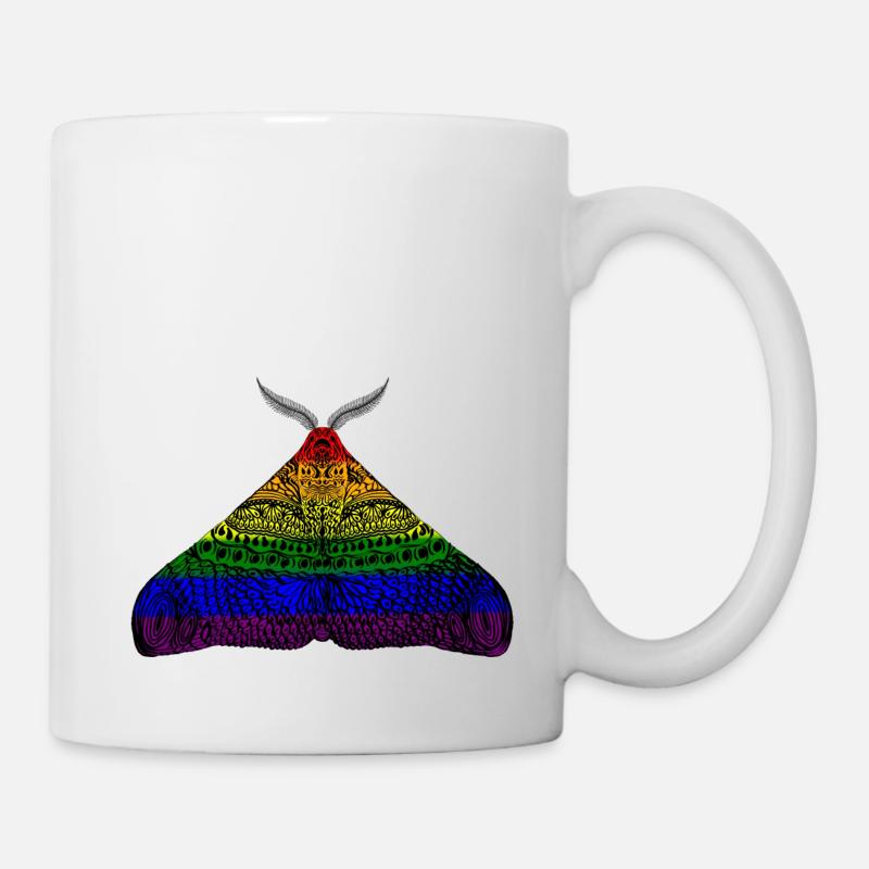 Pride Motte - Tasse - Weiß