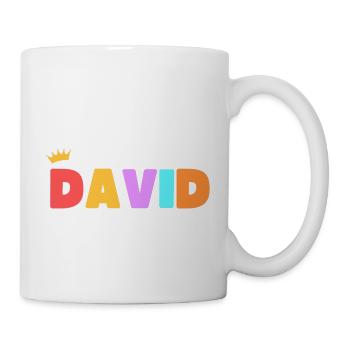 David! Personnalisable - Mug blanc - blanc - Droite