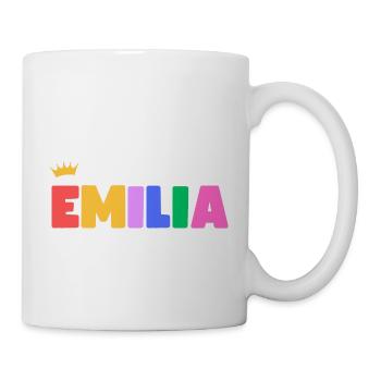Emilia! Personnalisable - Mug blanc - blanc - Droite