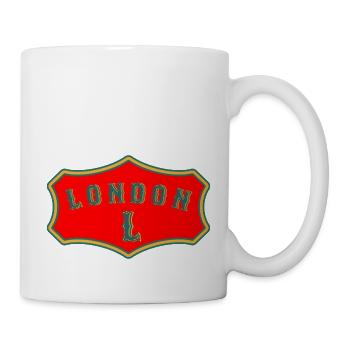 London - Tasse - Weiß - Rechts