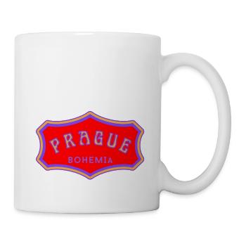 Prag - Tasse - Weiß - Rechts