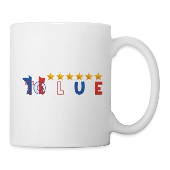 Toulouse Rugby 6 Etoiles Sport Fierté - Mug blanc - blanc - Droite