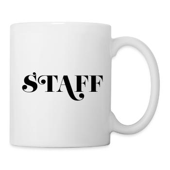 Staff - Tasse - Weiß - Rechts