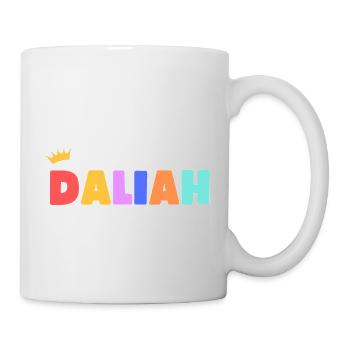Daliah ! Personnalisable - Mug blanc - blanc - Droite