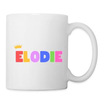 Elodie ! Personnalisable - Mug blanc - blanc - Droite