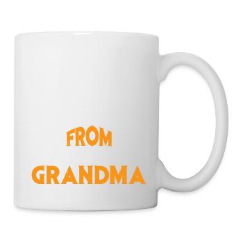 I Get My Attitude From My Grandma 3 - Mug - white - Right