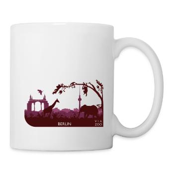 VIA ZOO Red - Mug - white - Right