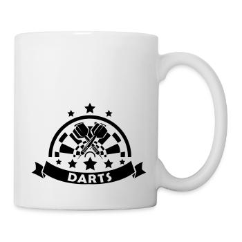 darts 001 - Tasse - Weiß - Rechts