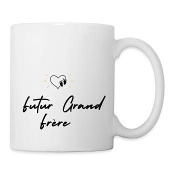Futur grand frère - annonce futur grand frère - Mug blanc - blanc - Droite
