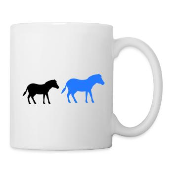 Cheval Poney 2 - Mug blanc - blanc - Droite