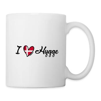 I love Hygge - Denmark - Lifestyle - Dänemark - Mug - white - Right