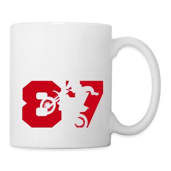 Moto 87 motard - Mug - white - Right