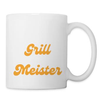 Grill Meister - Tasse - Weiß - Rechts