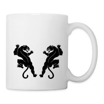 black panthers - Tasse - Weiß - Rechts