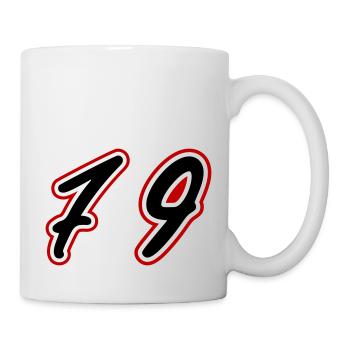 79 Number Symbol - Mug - white - Right