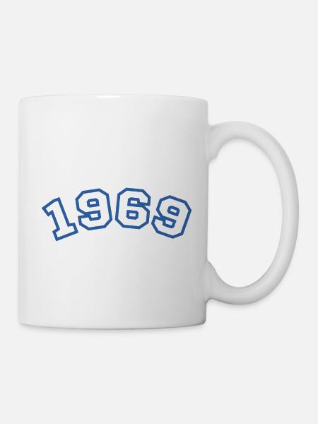 1969 Sport Blau - Tasse - Weiß