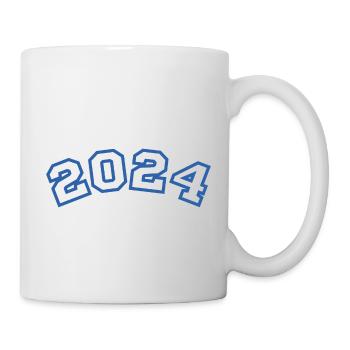 2024 Sport Blau - Tasse - Weiß - Rechts