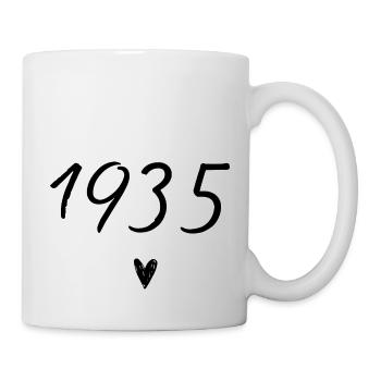 1935 Heart Anniversary - Mug - white - Right