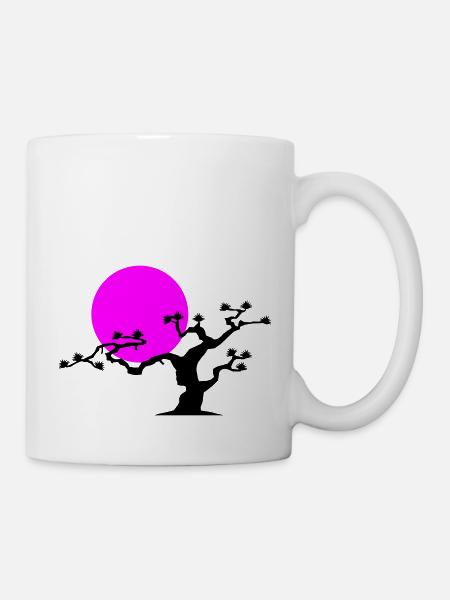 Japanese Tree - Mug - white